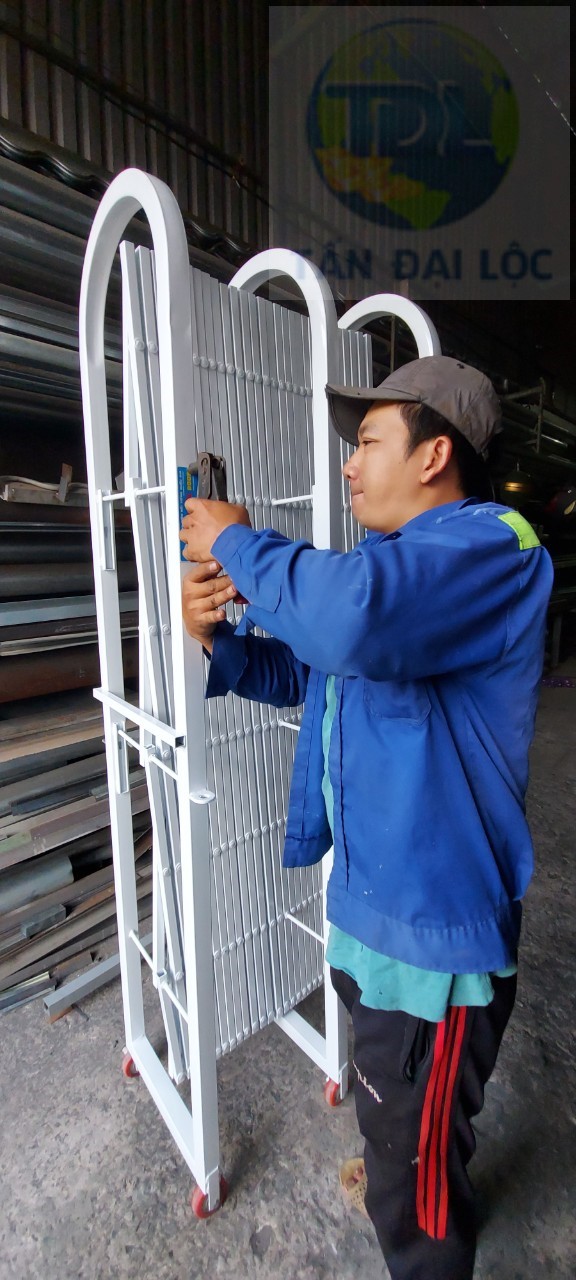 CÁCH LÀM HÀNG RÀO XẾP DI ĐỘNG